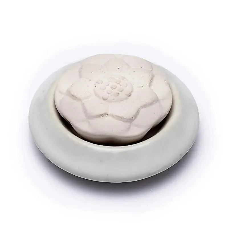 Diffuseur en pierre aromatique lotus blanche