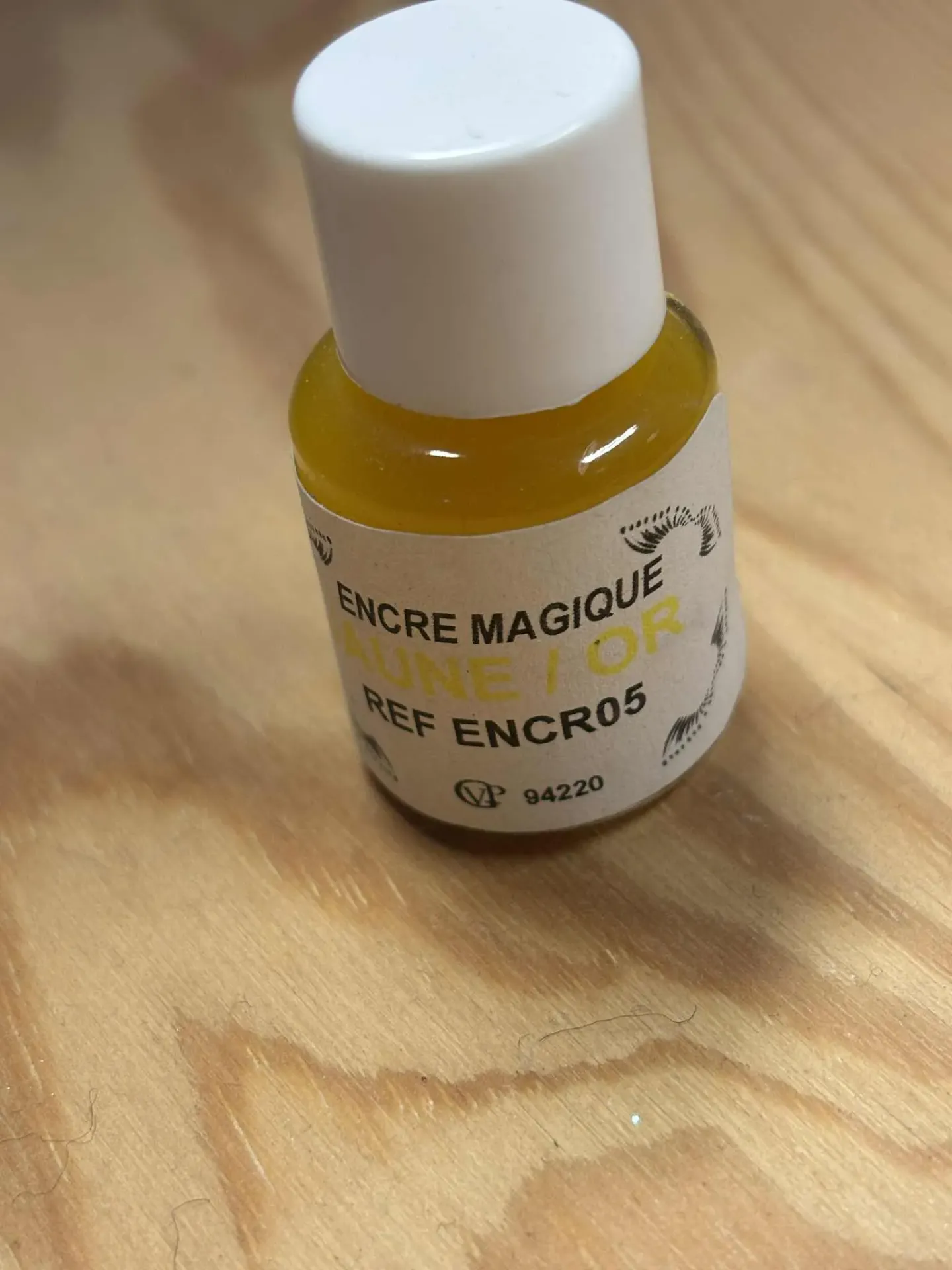 Encre magique jaune