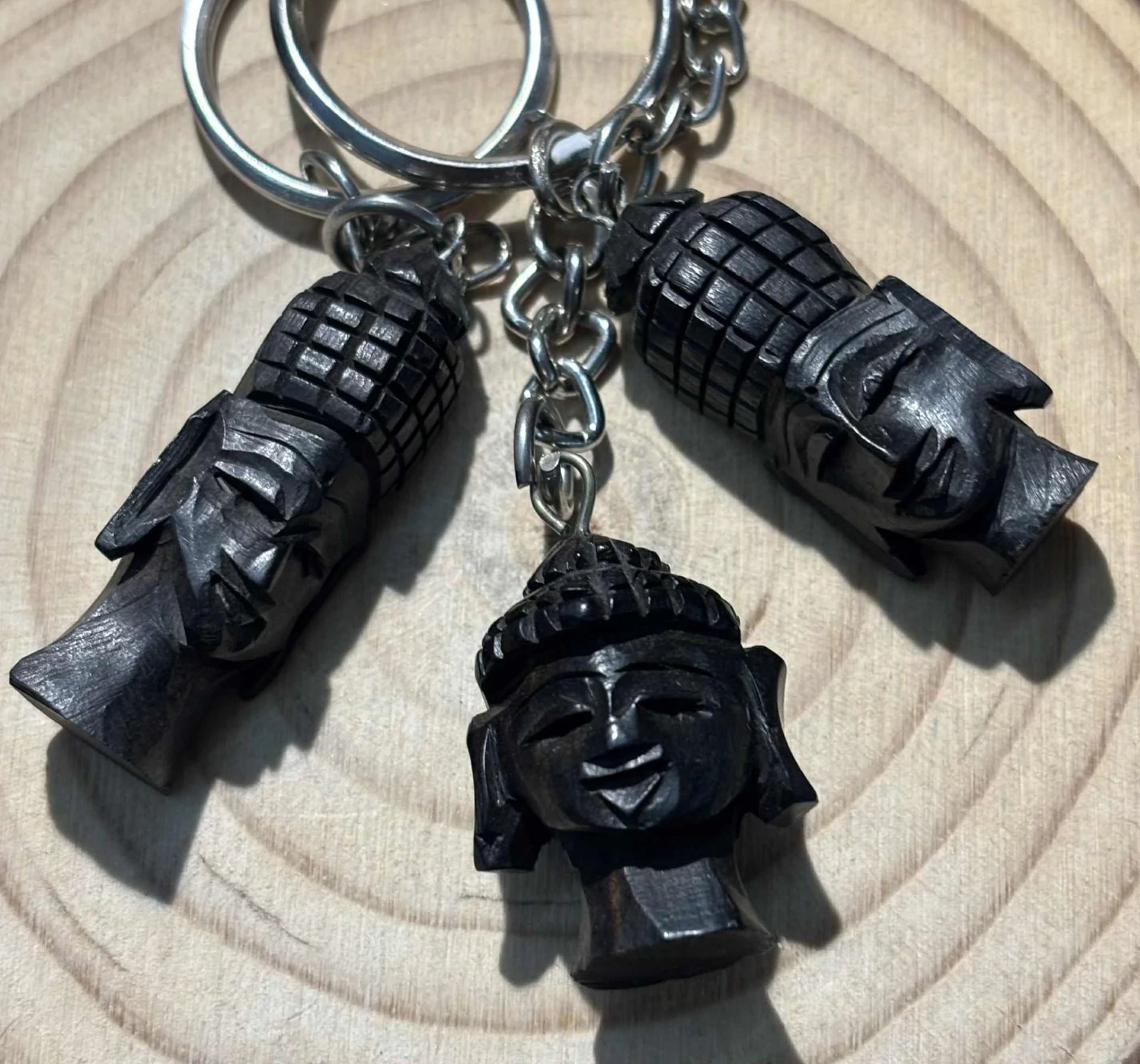 Porte-clés Bois d'ébène