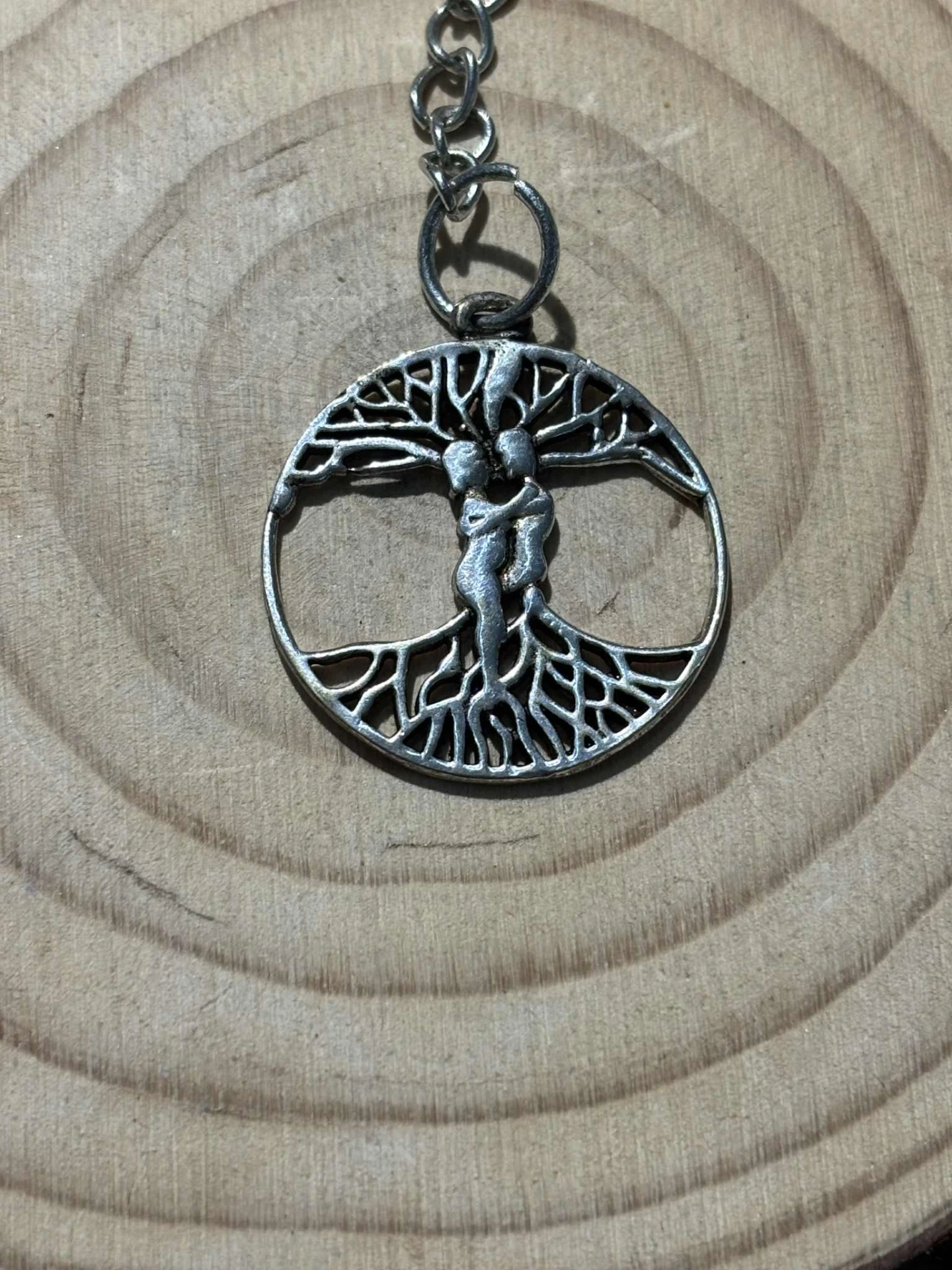 Porte-Clés arbre de vie couple métal