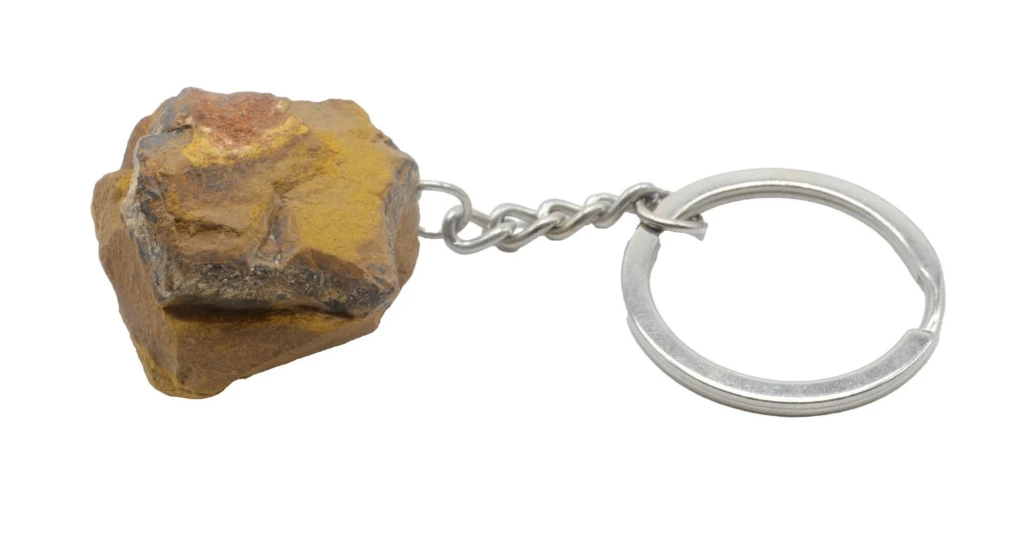 Porte-clés Œil de tigre brut