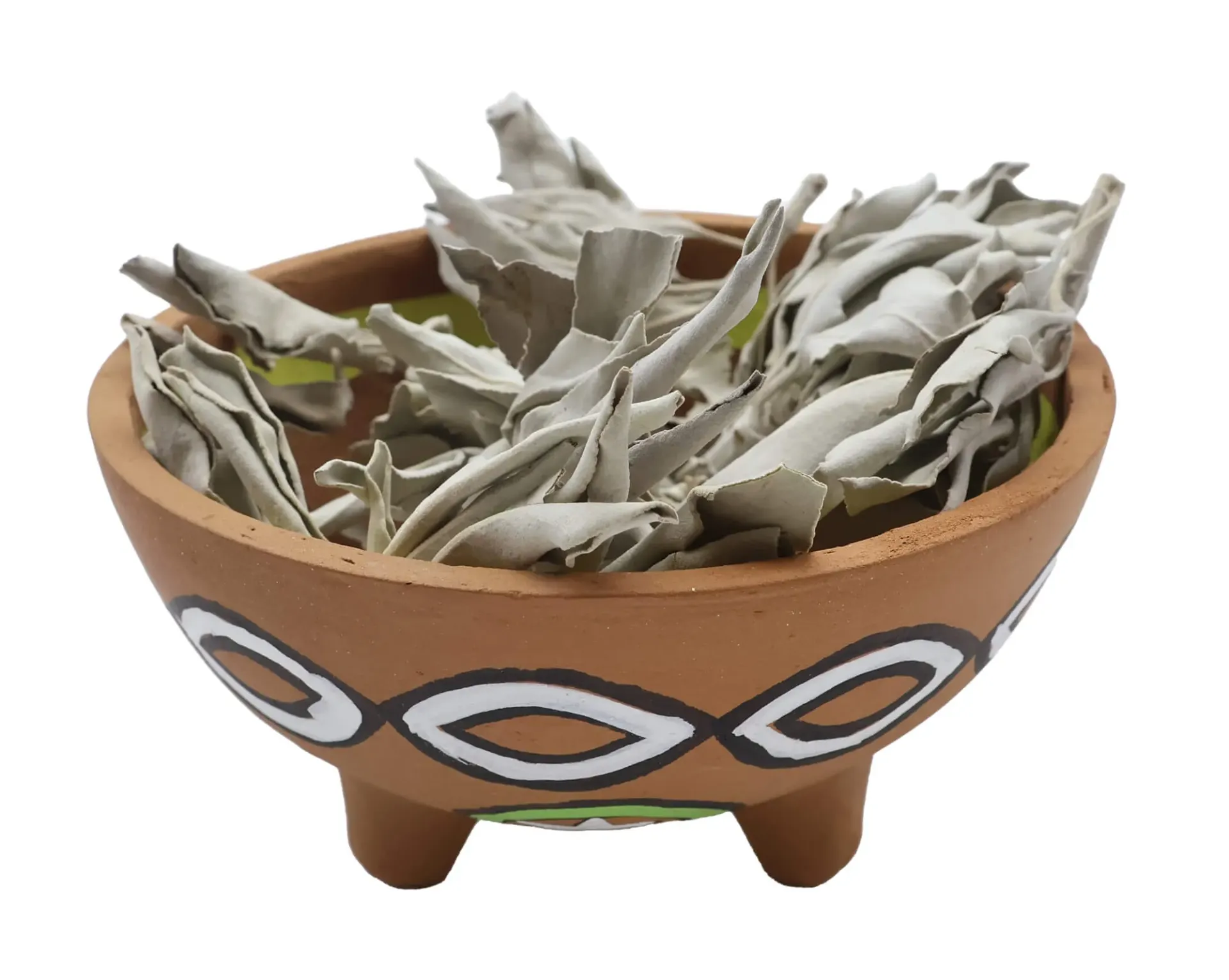 Bol Fumigation Terre Cuite Ethnique