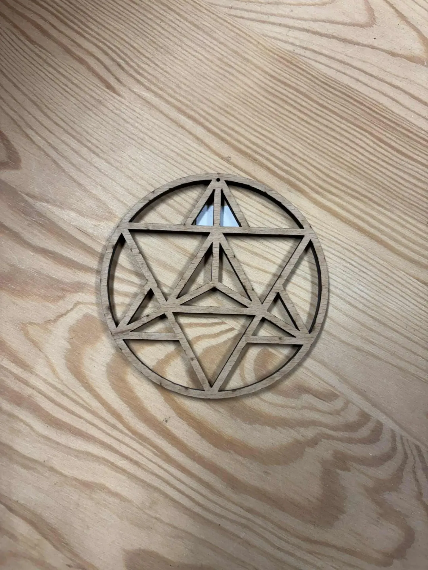 Métatron cube en bois S