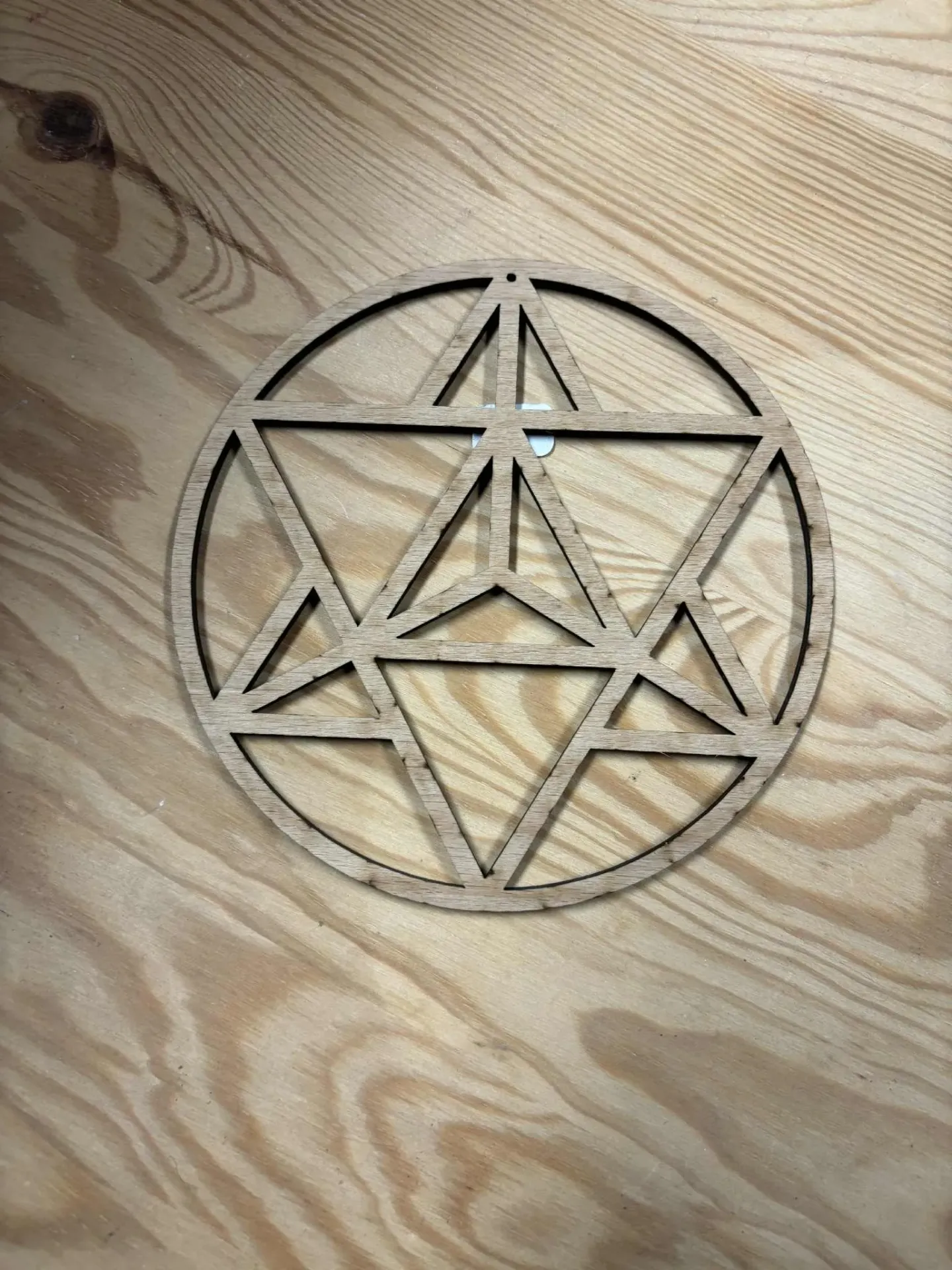 Métatron cube en bois M