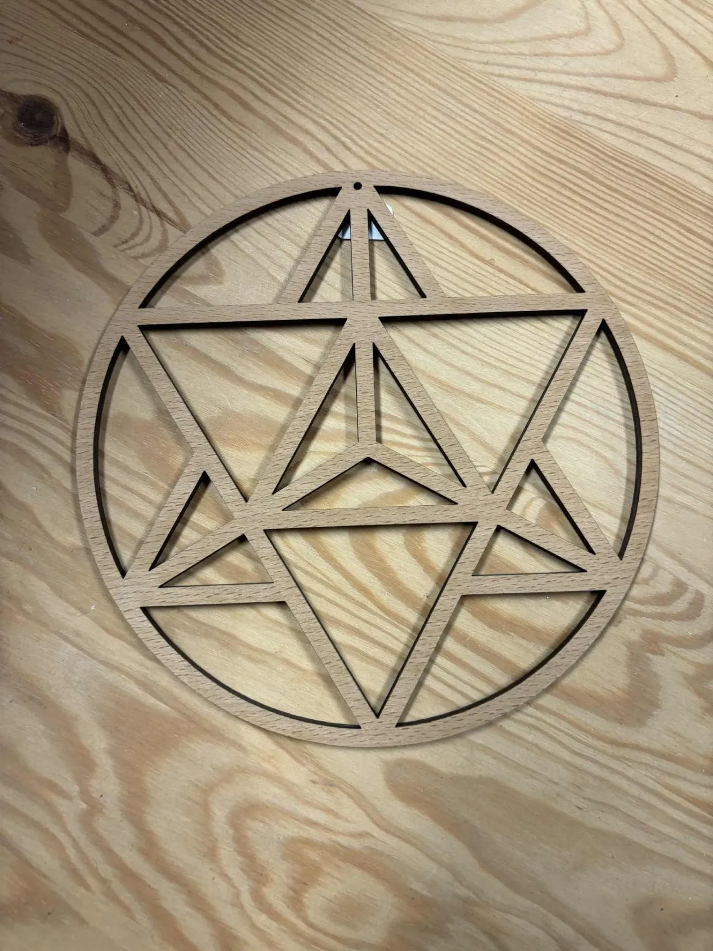 Métatron cube en bois L