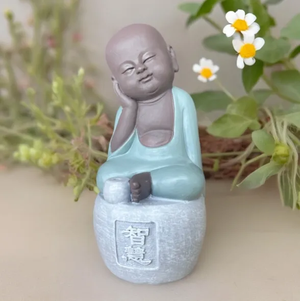 Bouddha rieur Porte encens INTELLIGENCE