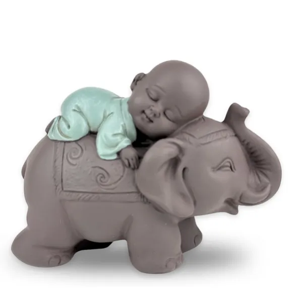 Bouddha rieur Éléphant