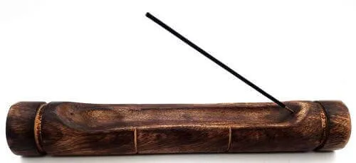 Porte encens Flûte en bois