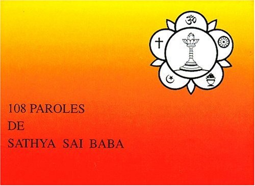 108 Paroles De Sathya Sai Baba (coffret 108 Cartes)