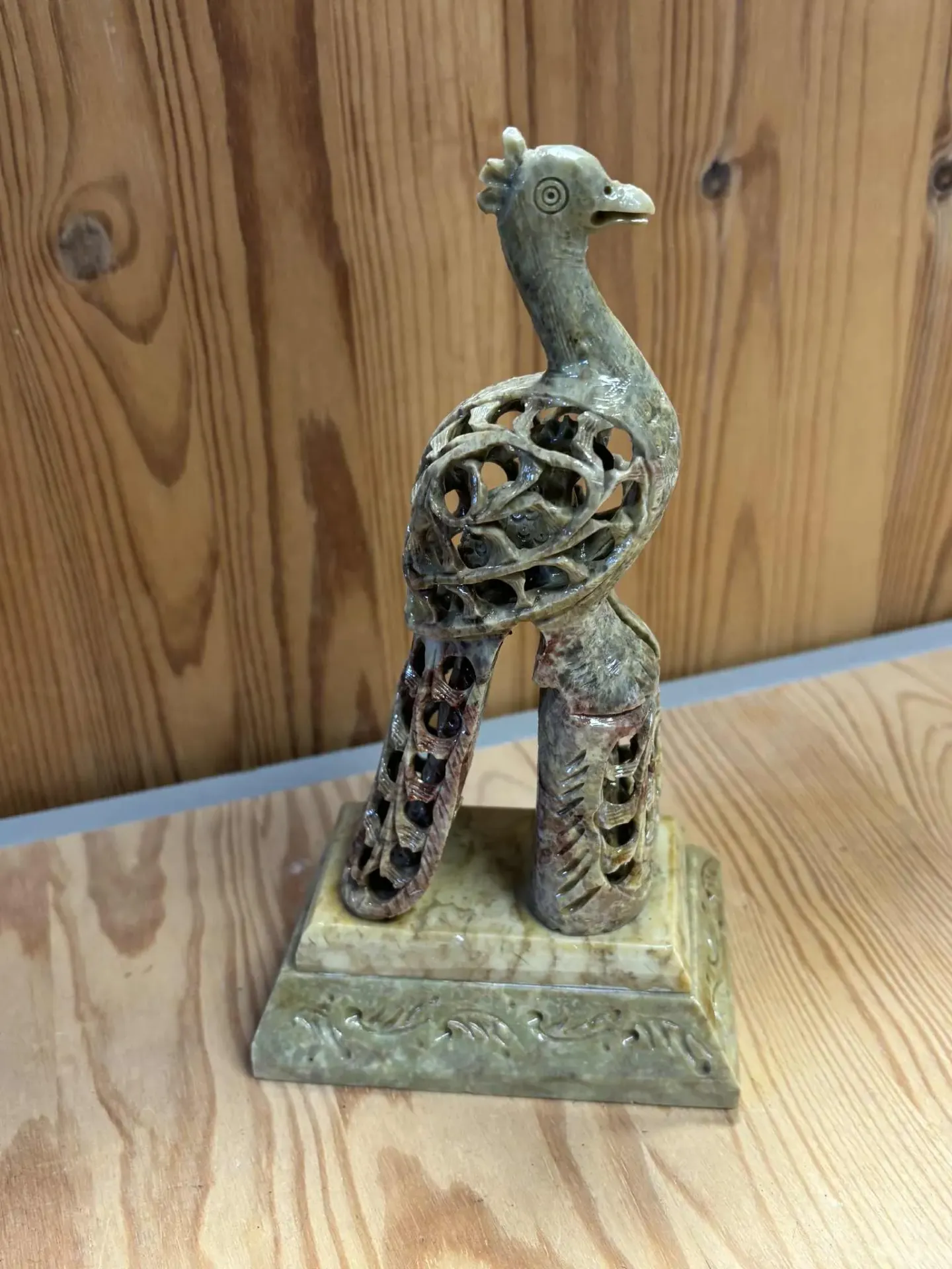 Phoenix en pierre de savon