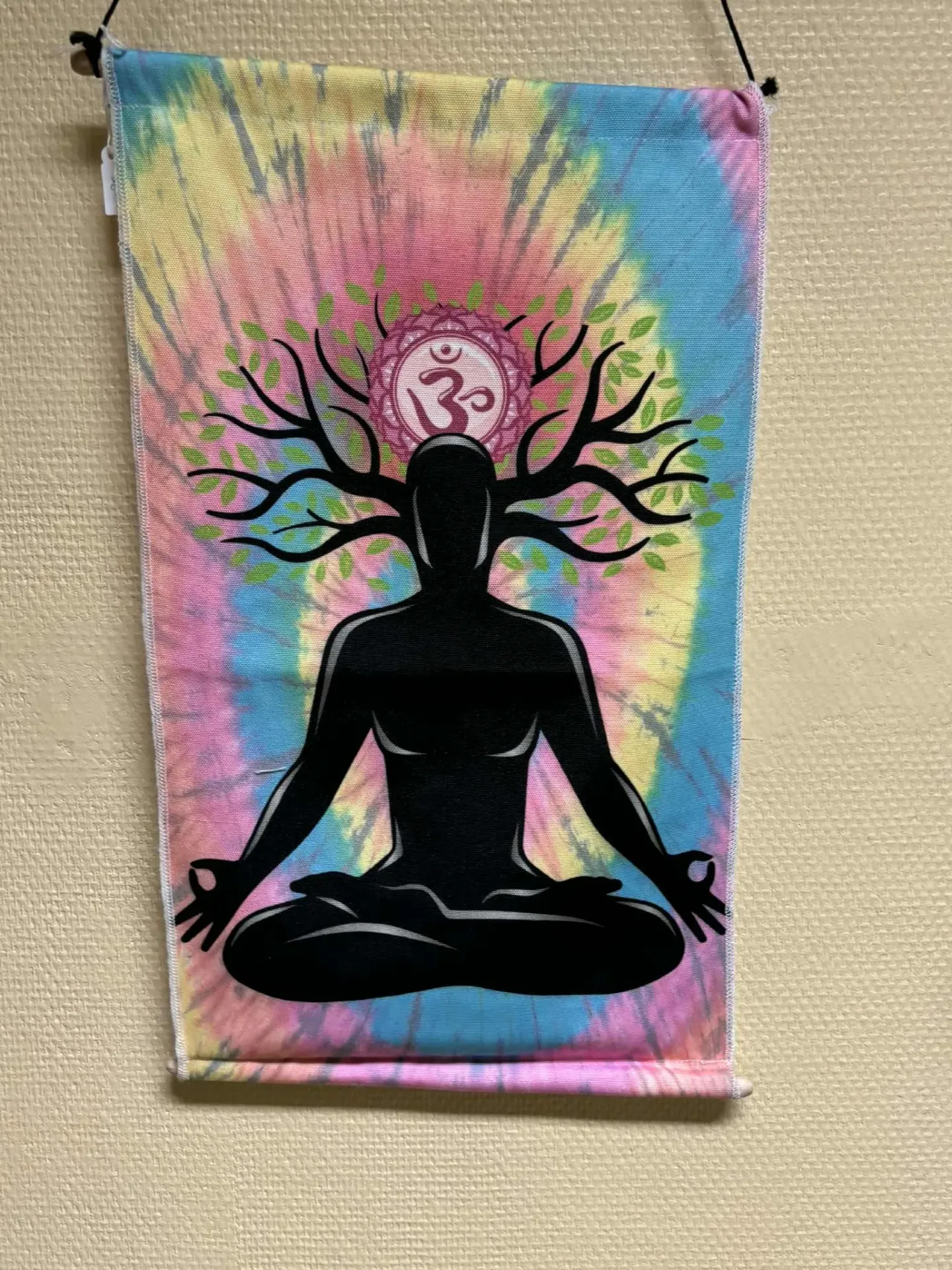 Tissus Yoga sur rouleaux bois