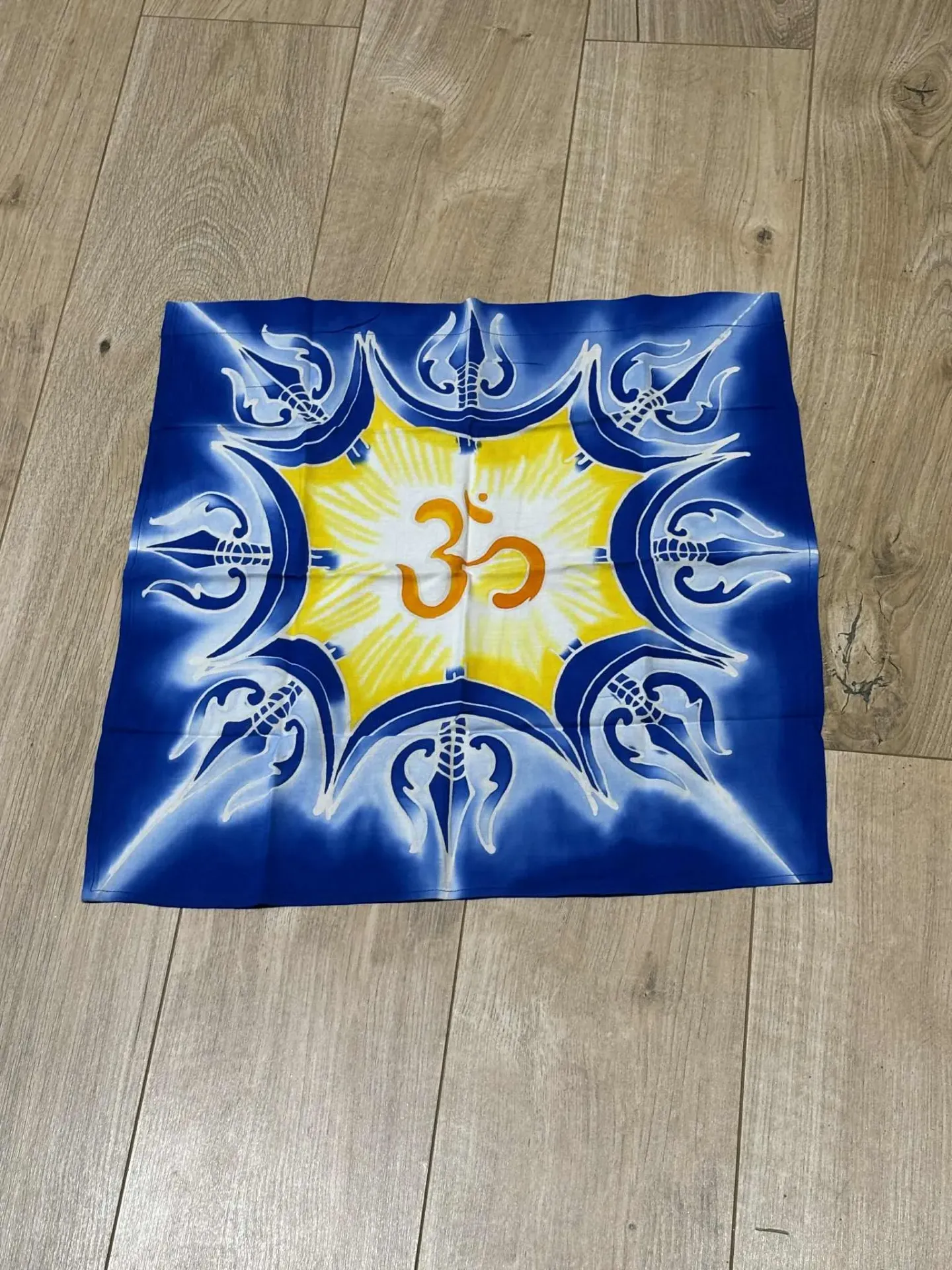 Tissus Om bleu