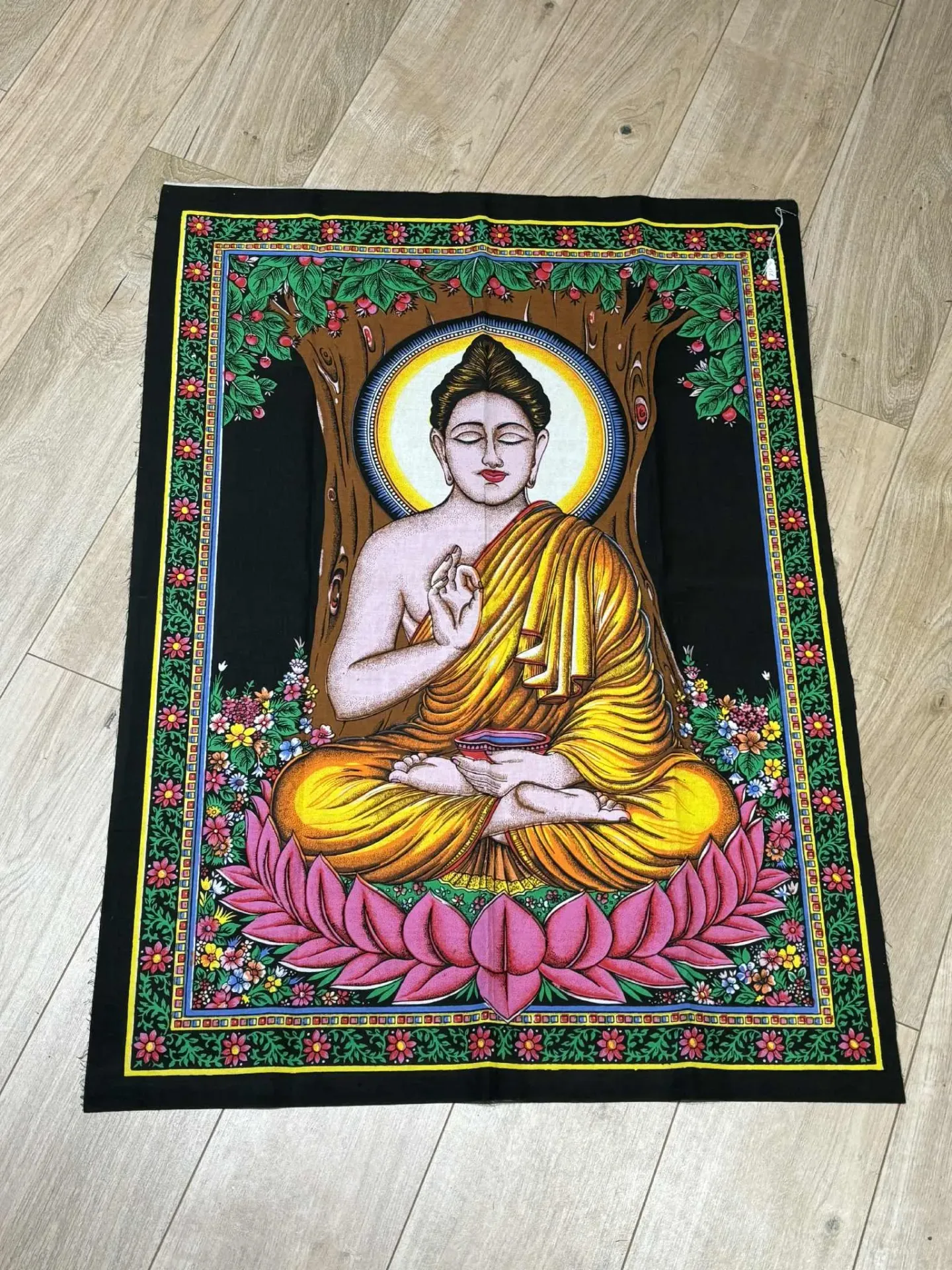 Tissus bouddha