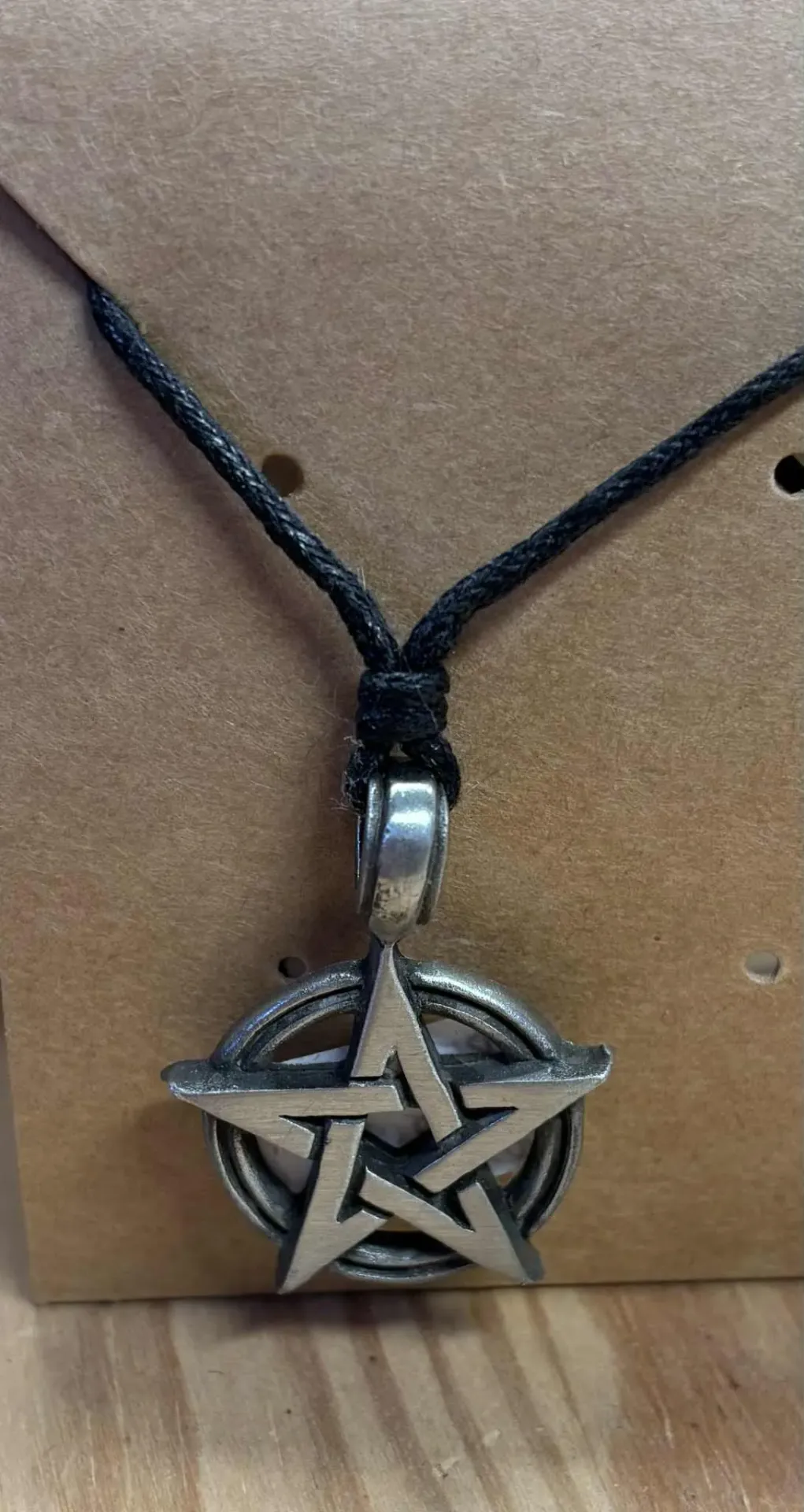 Pendentif Amulette pentacle