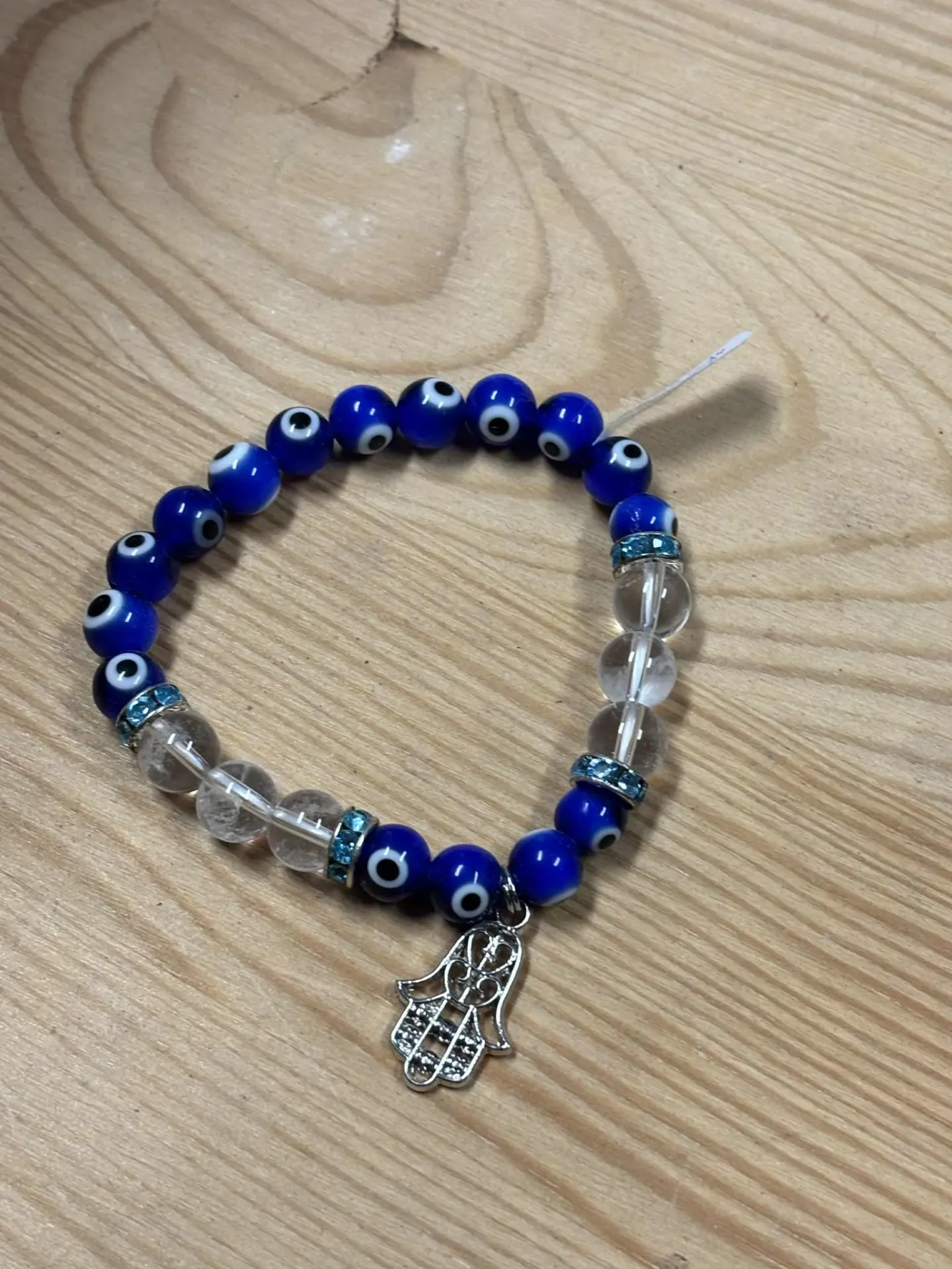 Bracelet Œil de Protection & Cristal de roche