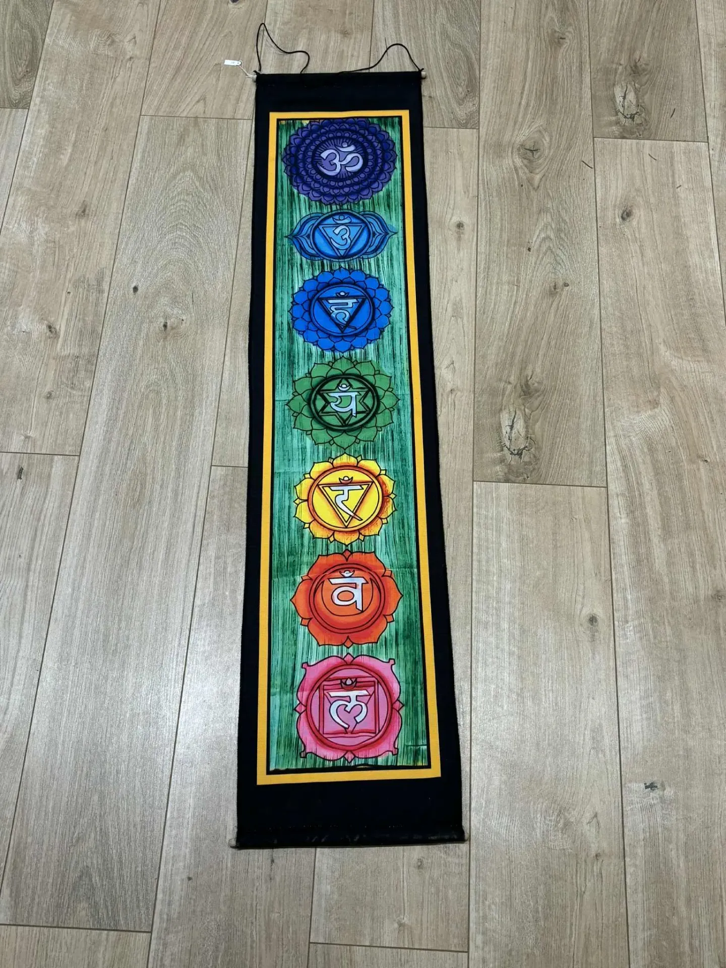 Bannière chakras coloré