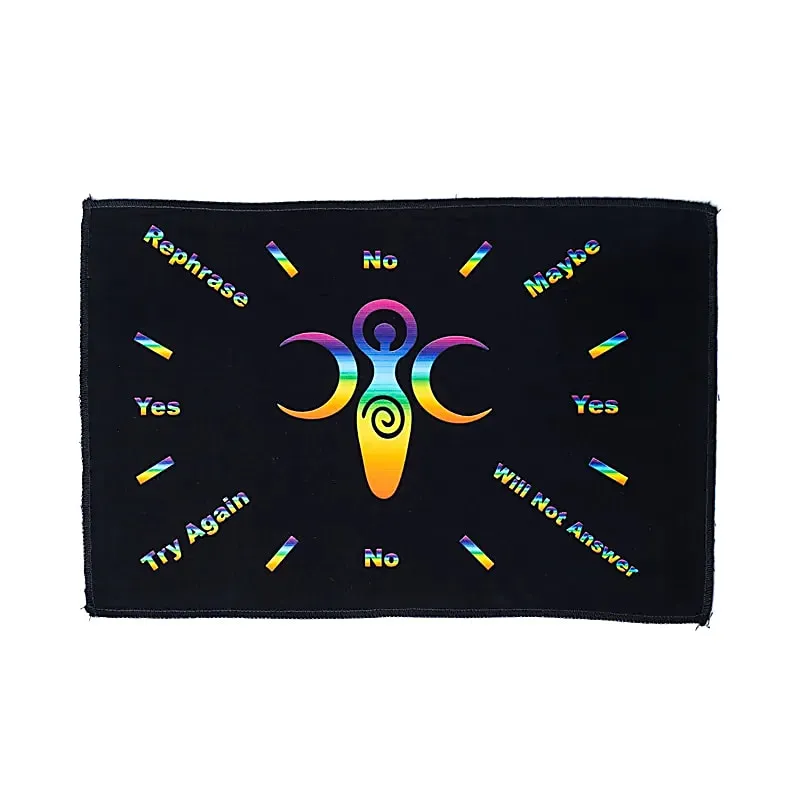 Tapis pendulaire Déesse multicolore