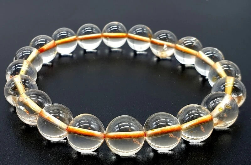Bracelet Citrine Naturelle 10mm
