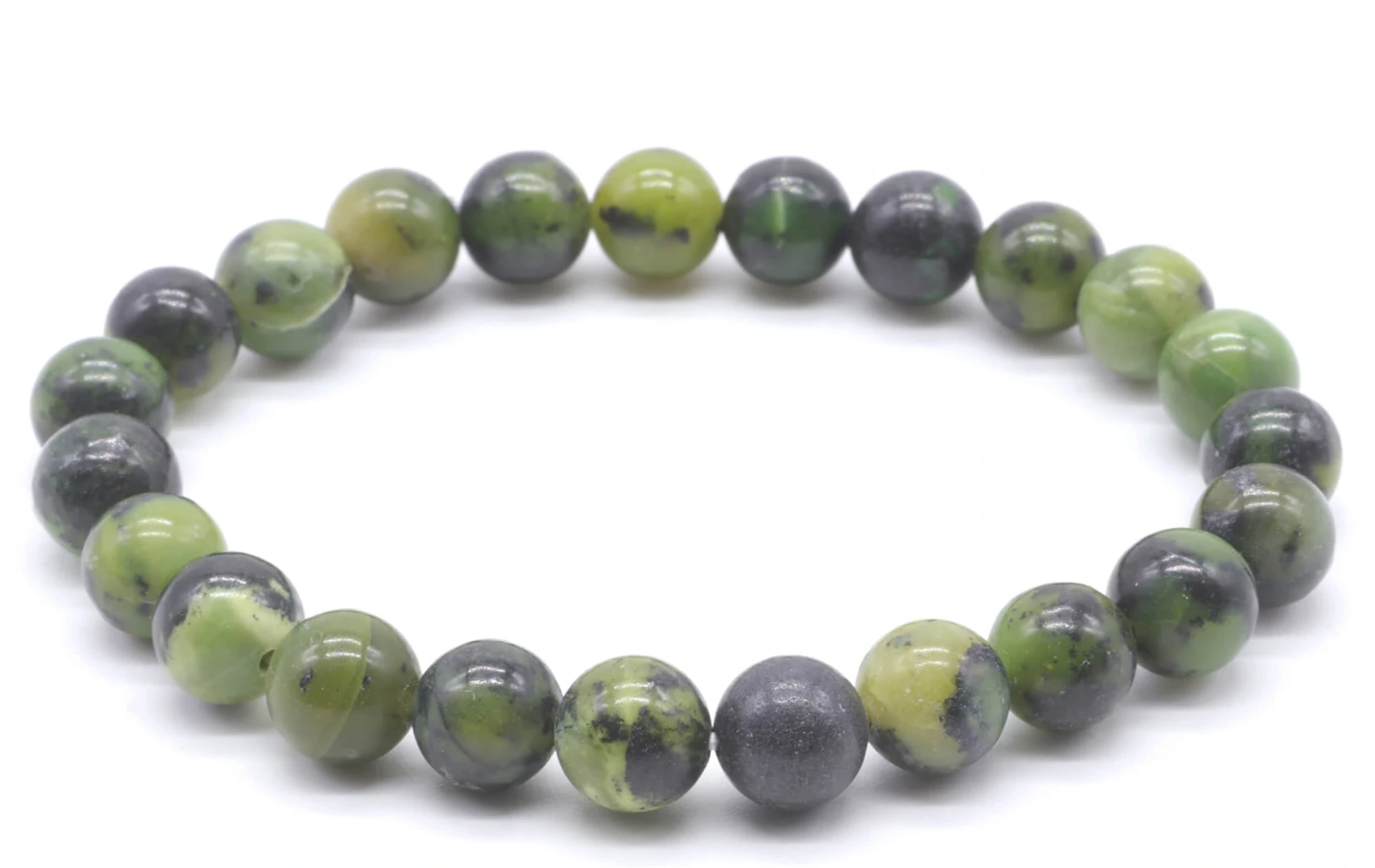 Bracelet Jade Néphrite 8mm