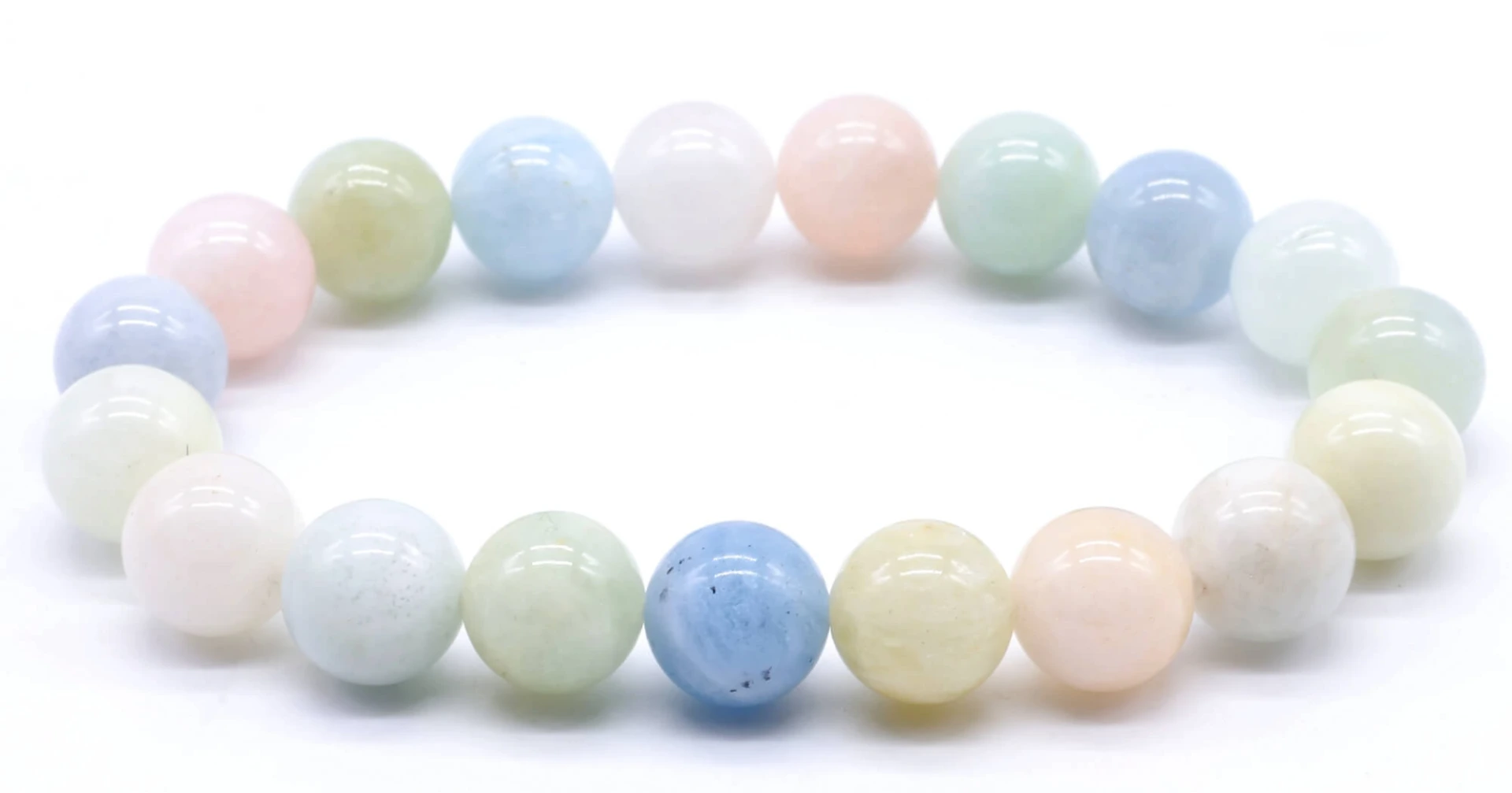 Bracelet Morganite 10mm