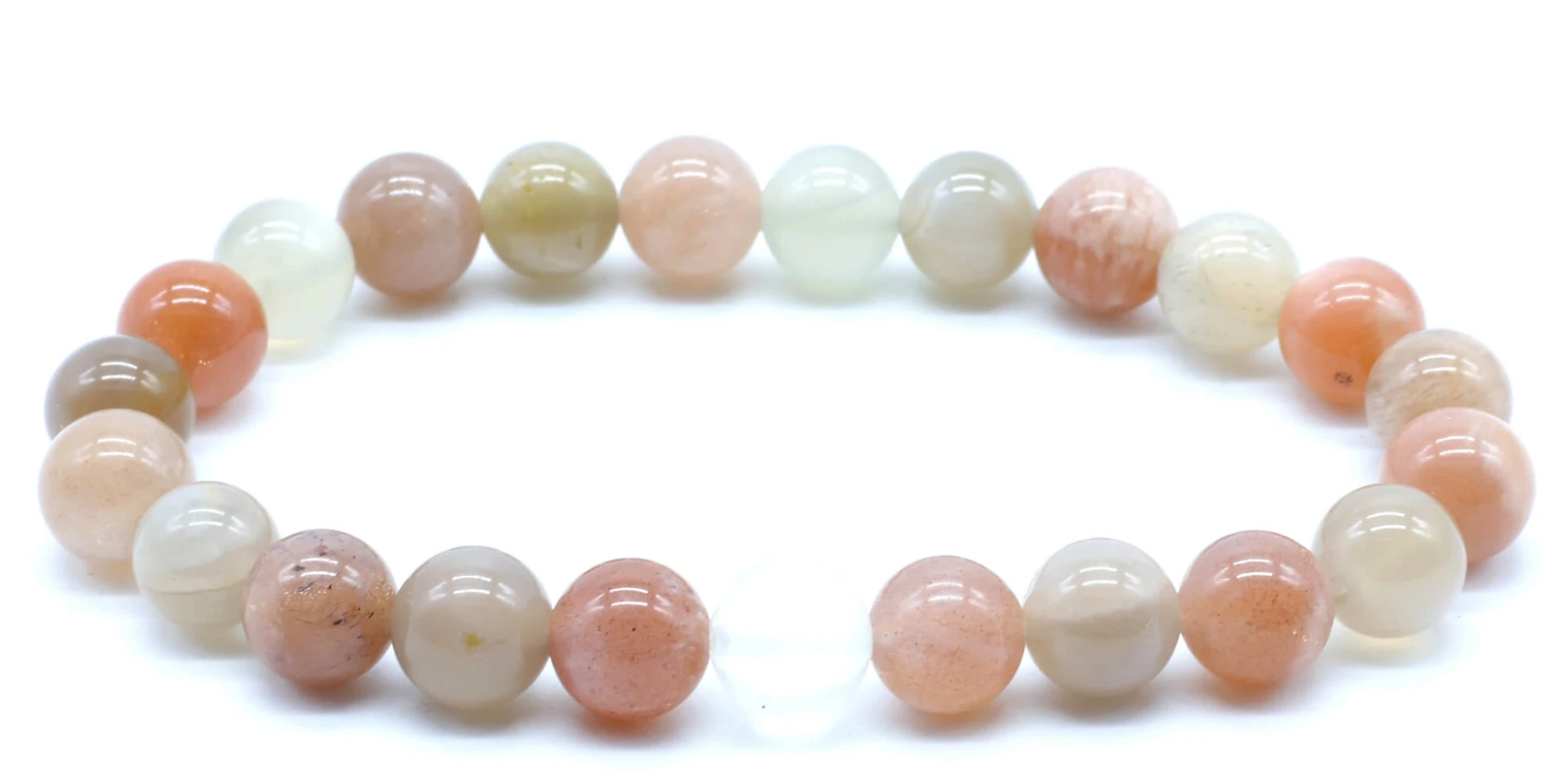 Bracelet Pierre de Lune multi 8mm
