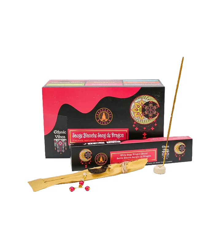 Encens Sauge blanche & Sang de dragon Ethnic Vibes