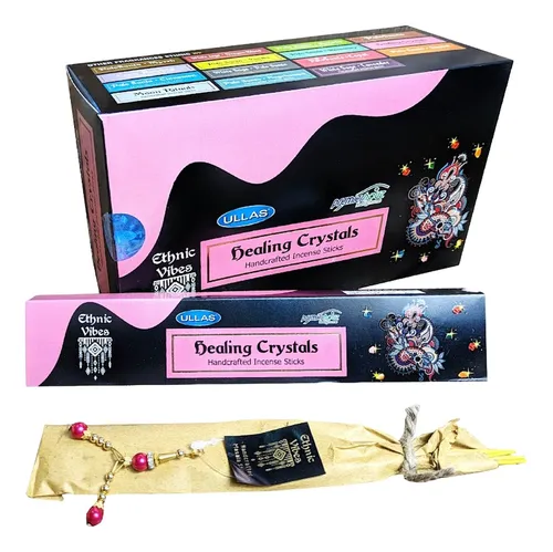 Encens Cristaux de guérison Ethnic Vibes