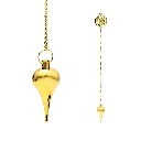 Pendule soleil et lune couleur or