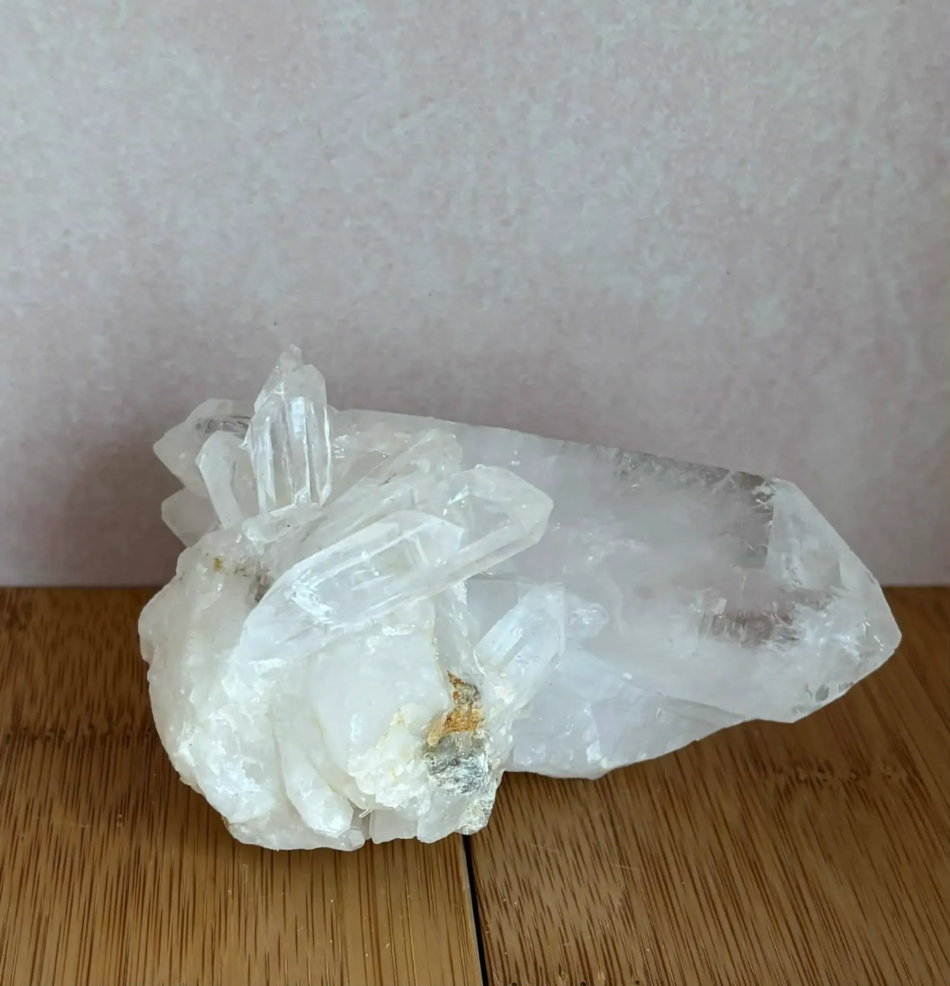 Cristal de roche brut pointes