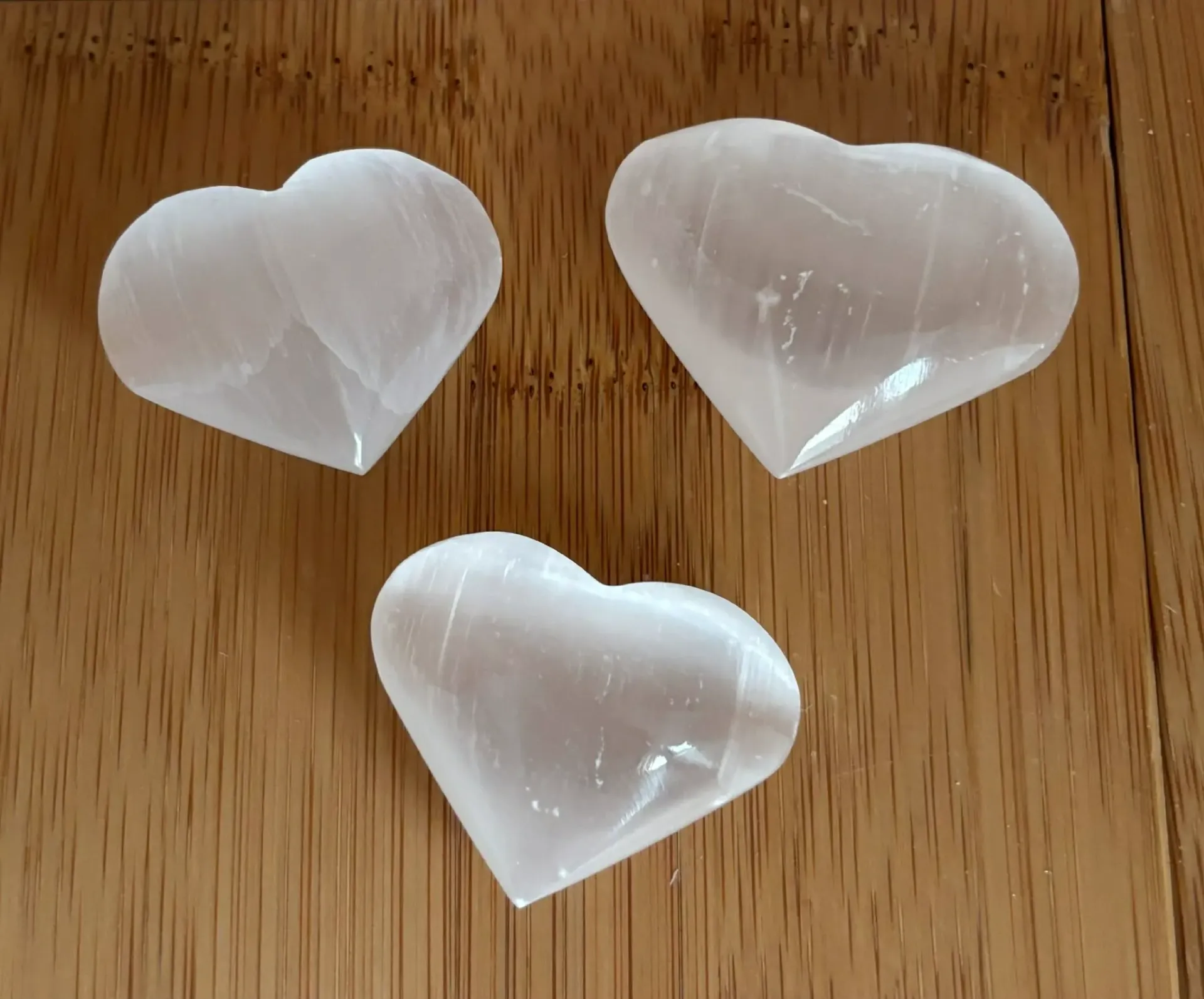 Sélénite cœur S