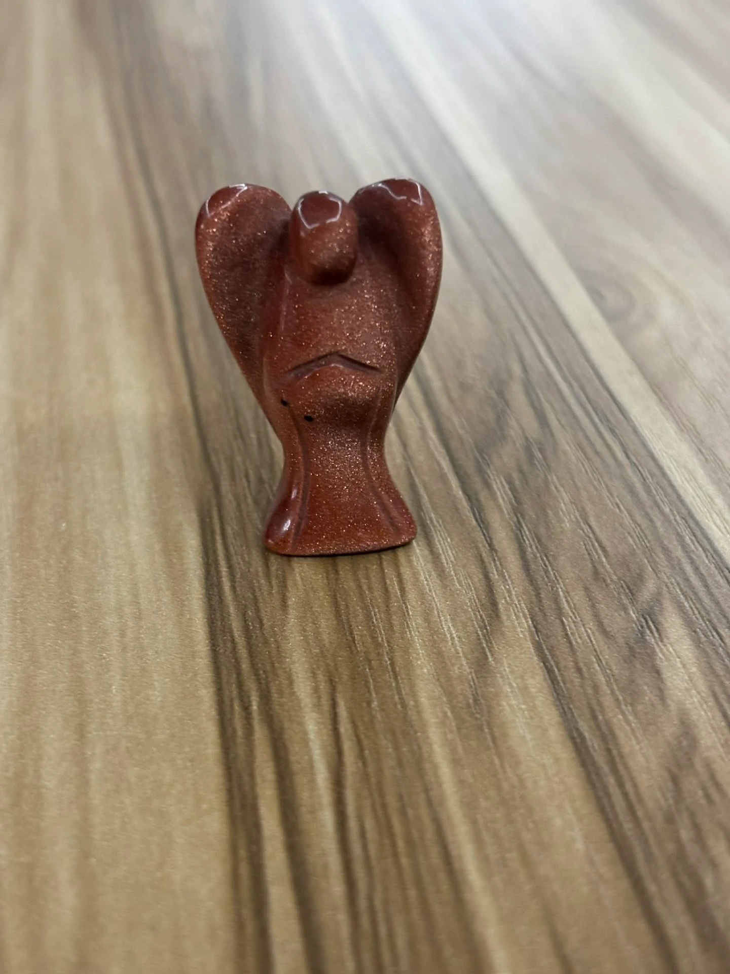 Pierre de soleil chauffée ange