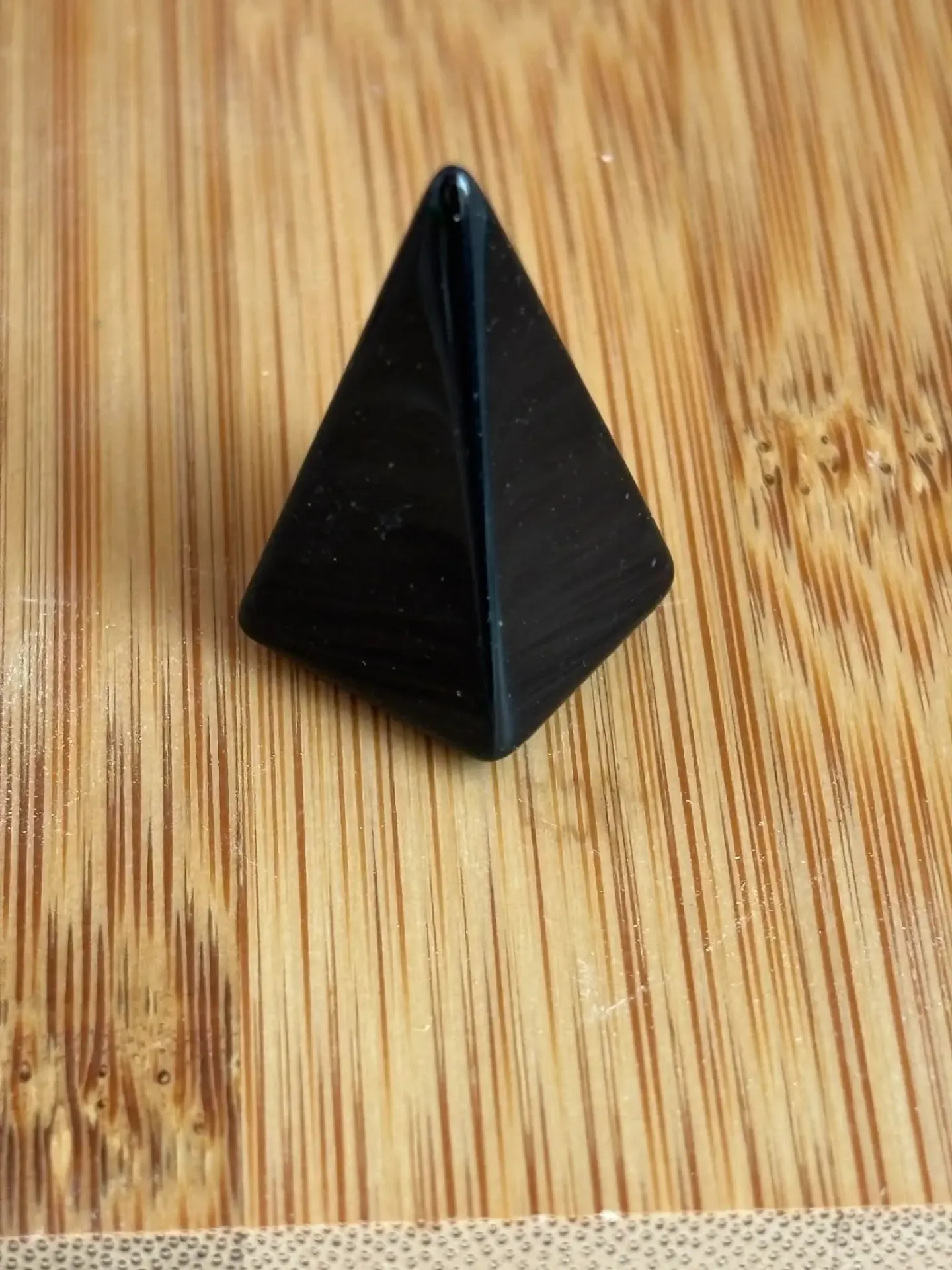 Obsidienne noire pointe