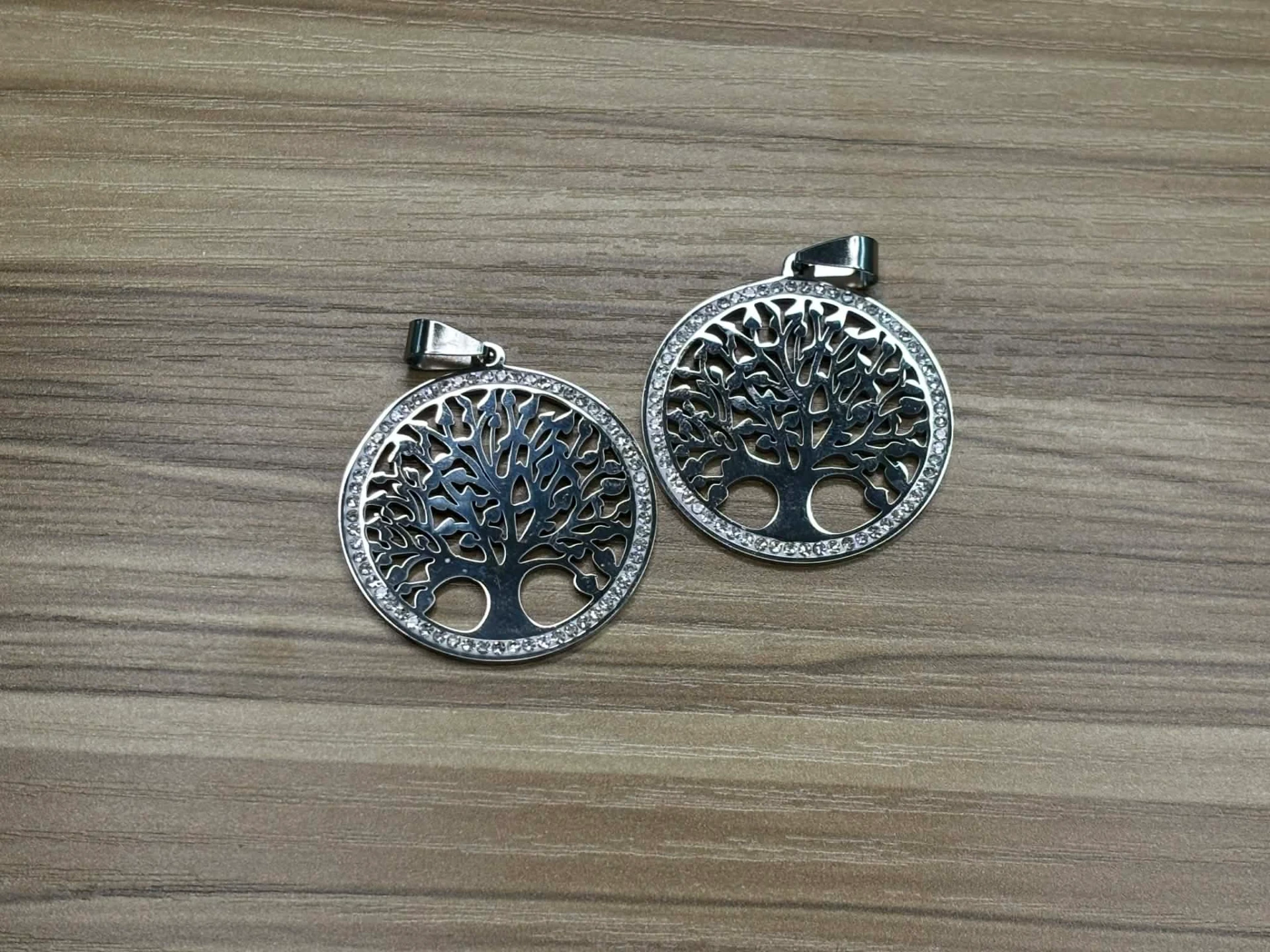 Pendentif Arbre de vie avec brillants