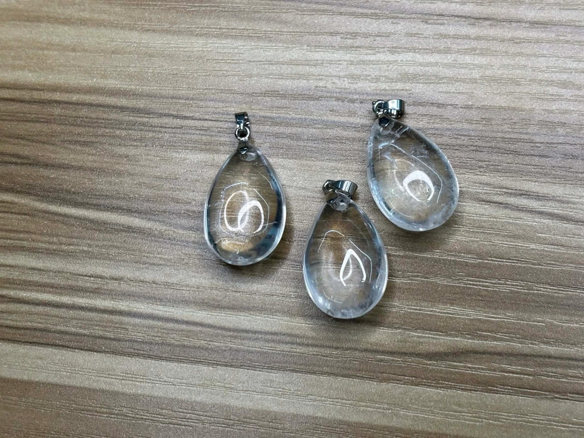 Pendentif Cristal de roche larme