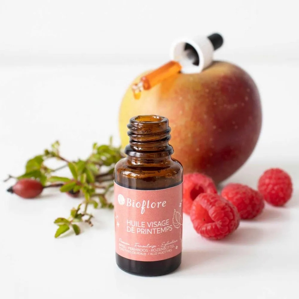 Huile visage de printemps bio