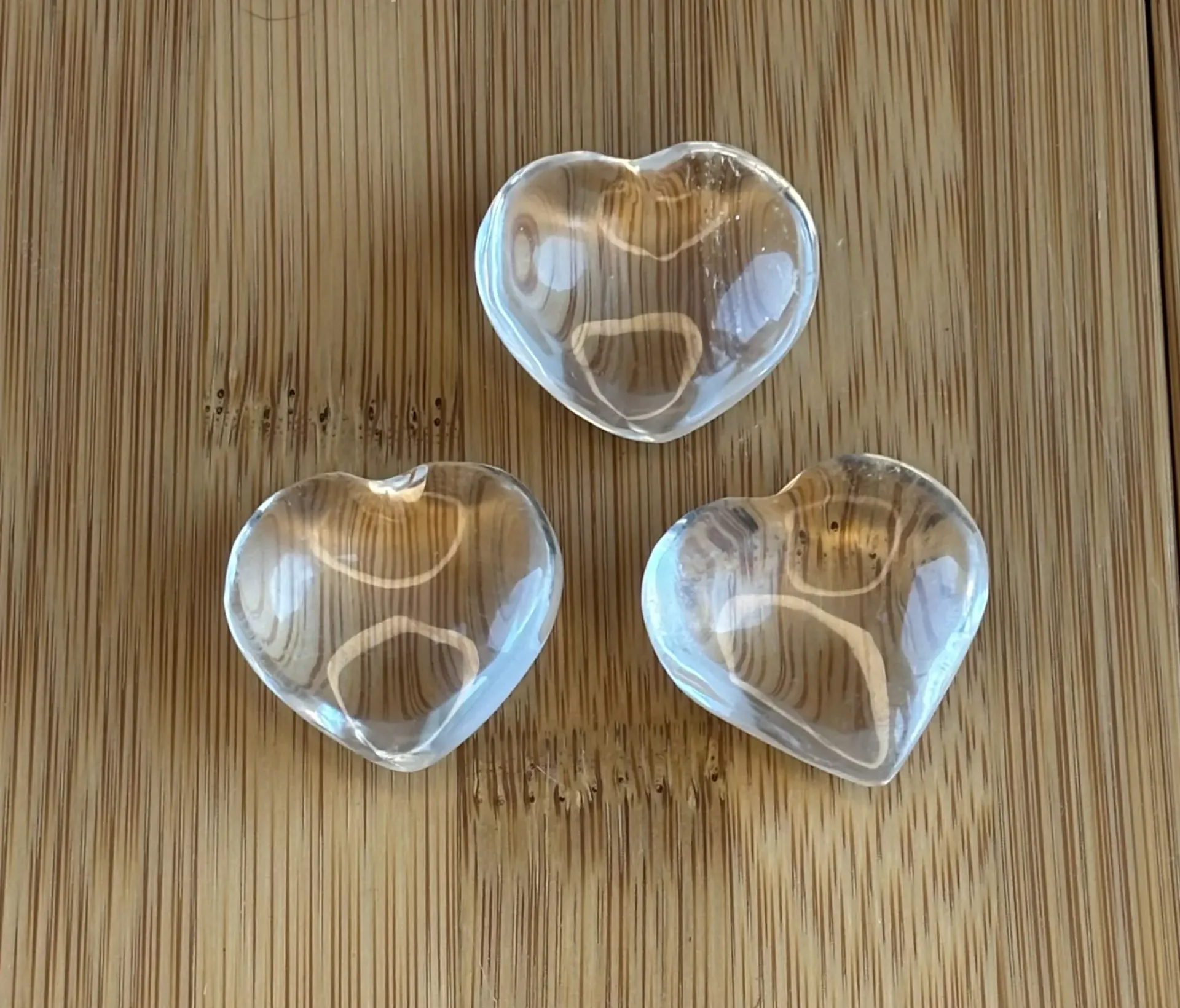 Cristal de roche cœur