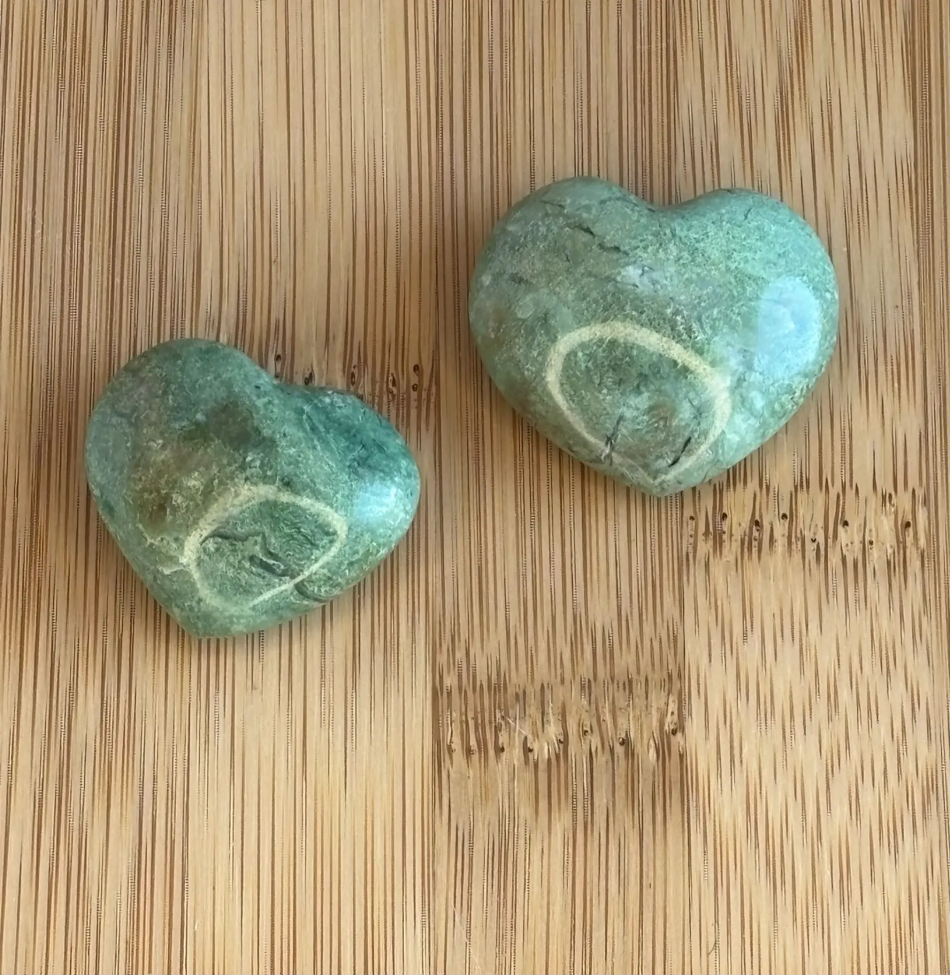 Chrysoprase cœur