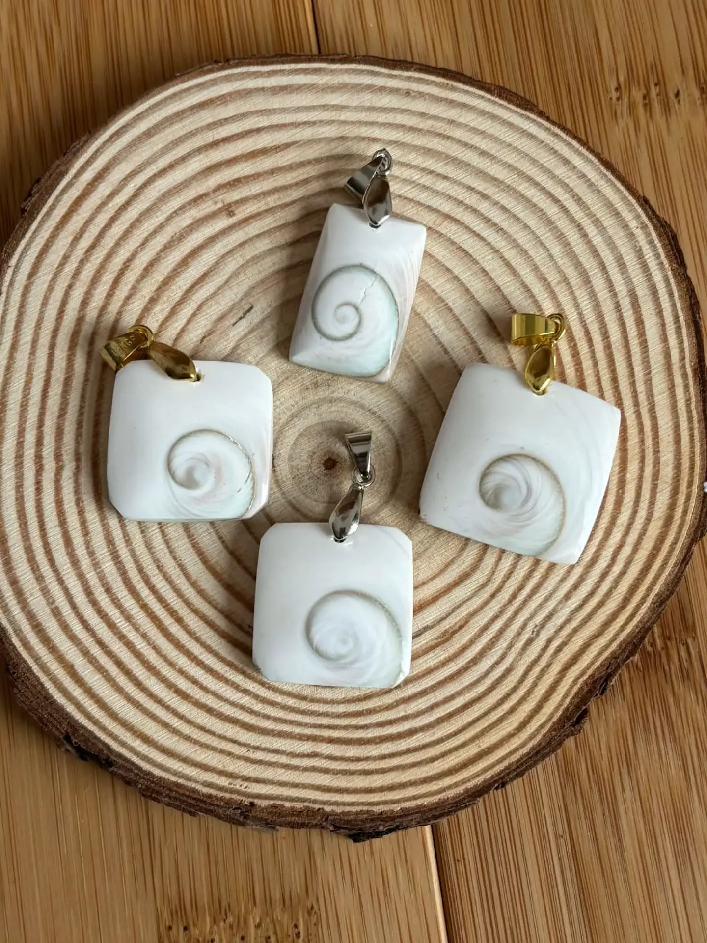 Pendentif Œil Sainte Lucie carré