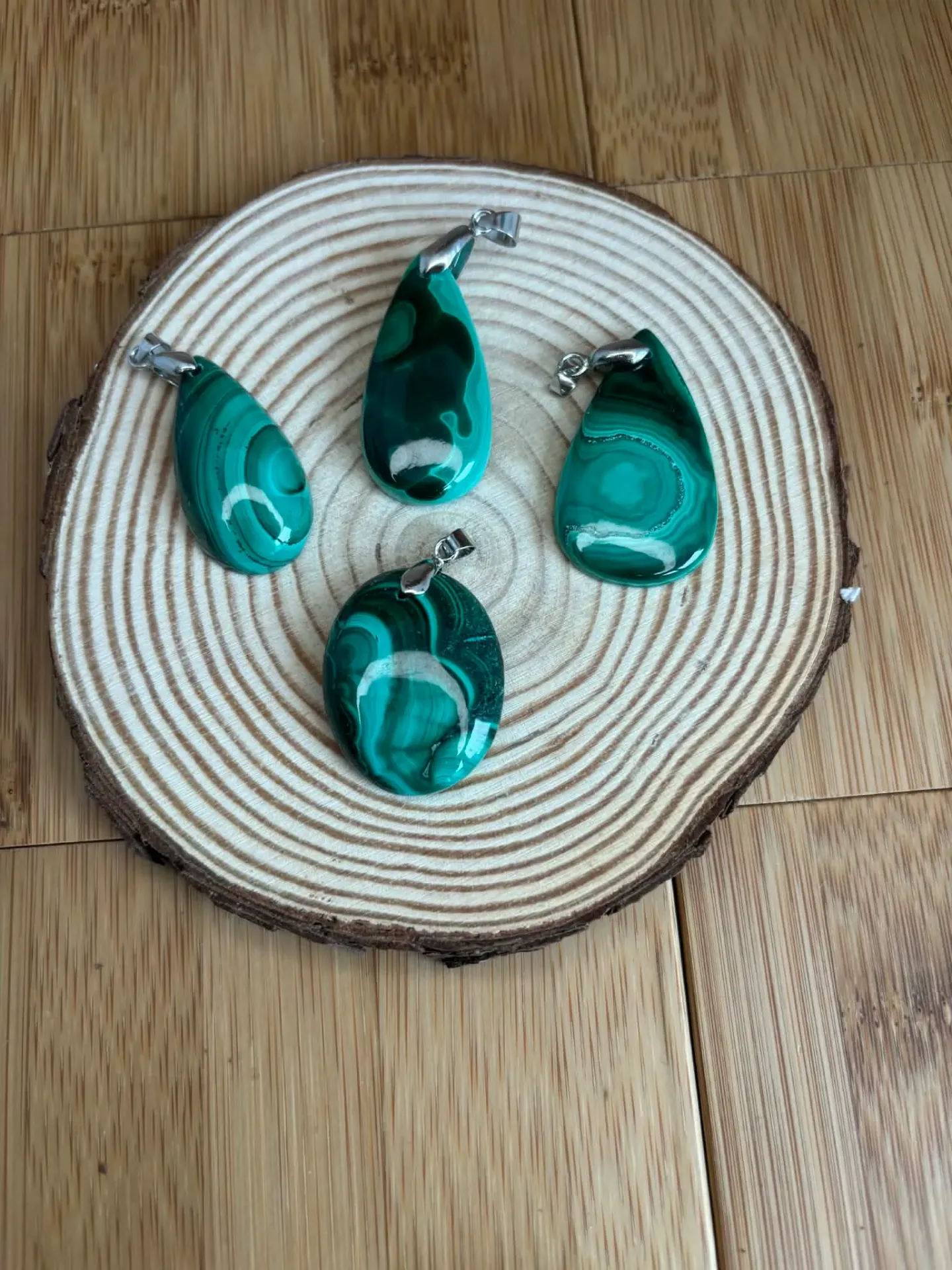 Pendentif Malachite