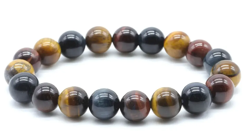 Bracelet Protection Tigre Taureau Faucon 10mm