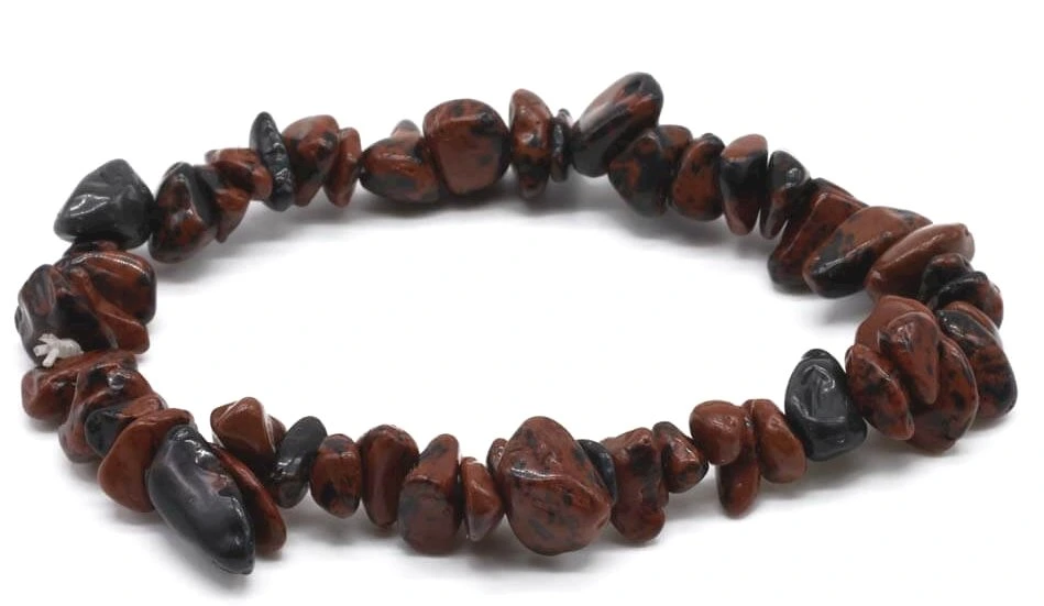 Bracelet Obsidienne Mahogany baroque