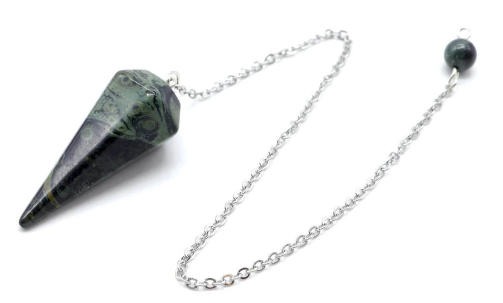 Pendule conique Jaspe Kambaba