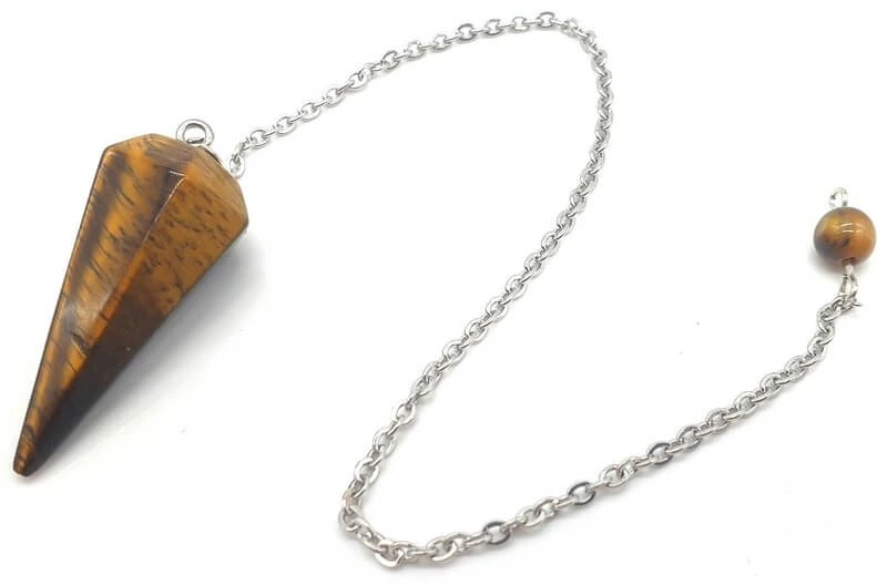 Pendule conique Œil de Tigre