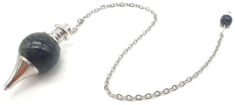 Pendule sphère Jaspe Kambaba