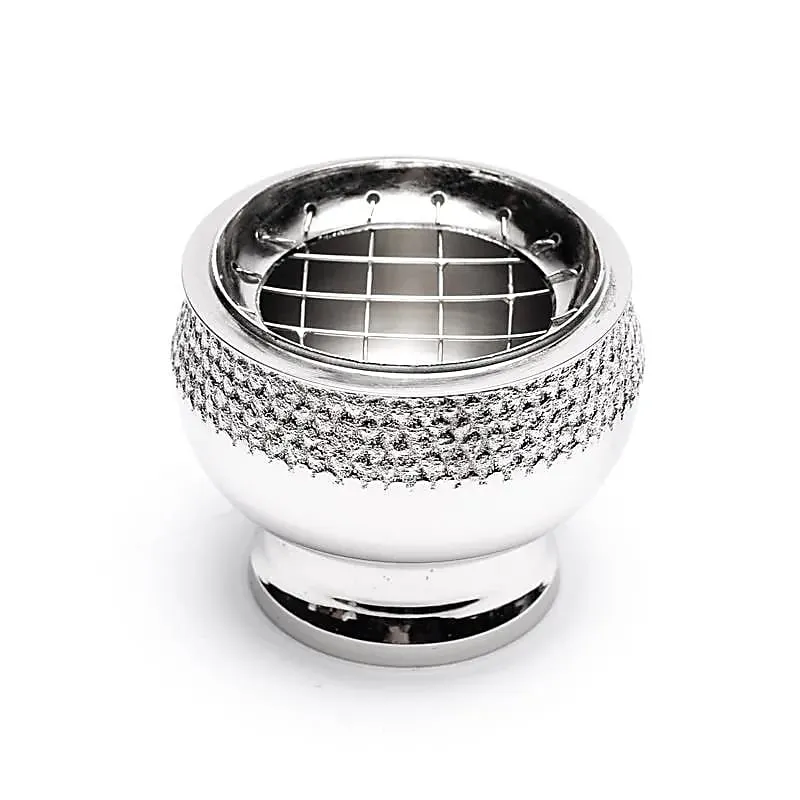 Brûle encens laiton nickelé plaqué