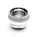 Brûle encens laiton nickelé plaqué