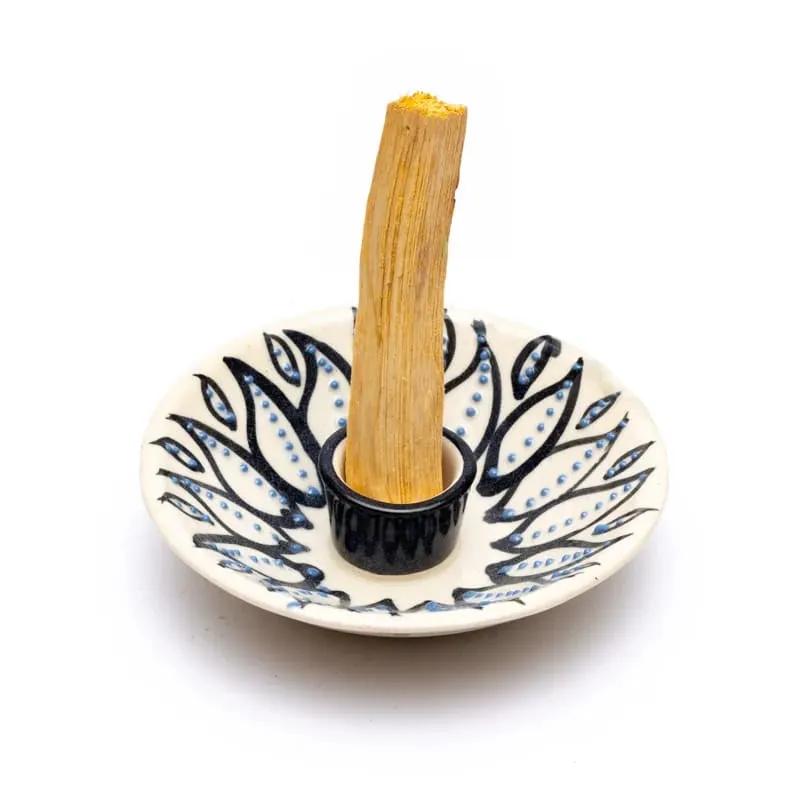 Pot pour fumigation blanc