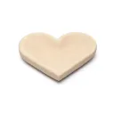 Plat en grès rose cœur