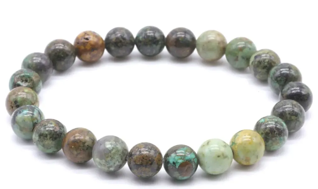 Bracelet Turquoise Africaine 8mm