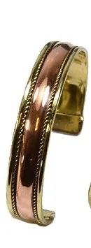 Bracelet cuivre et dore